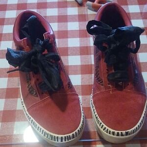 Vans Stackform Red and Black Women's Sneakers